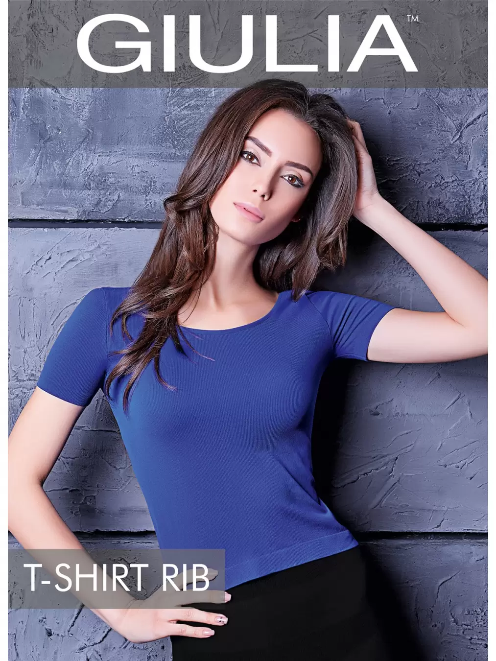 Giulia T-SHIRT RIB, бесшовная футболка (изображение 1)