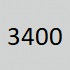 серый 3400