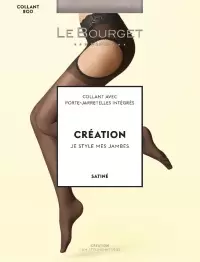 LE BOURGET CREATION PORTE-JARRETELLES INTEGRE 20, колготки