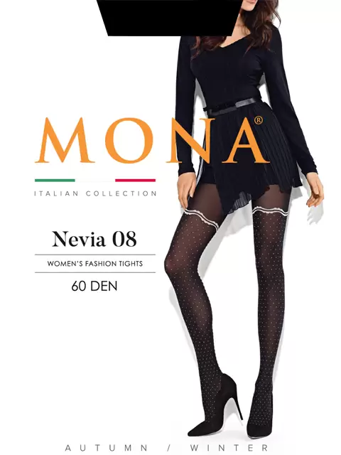 Mona NEVIA 08, фантазийные колготки (изображение 1)