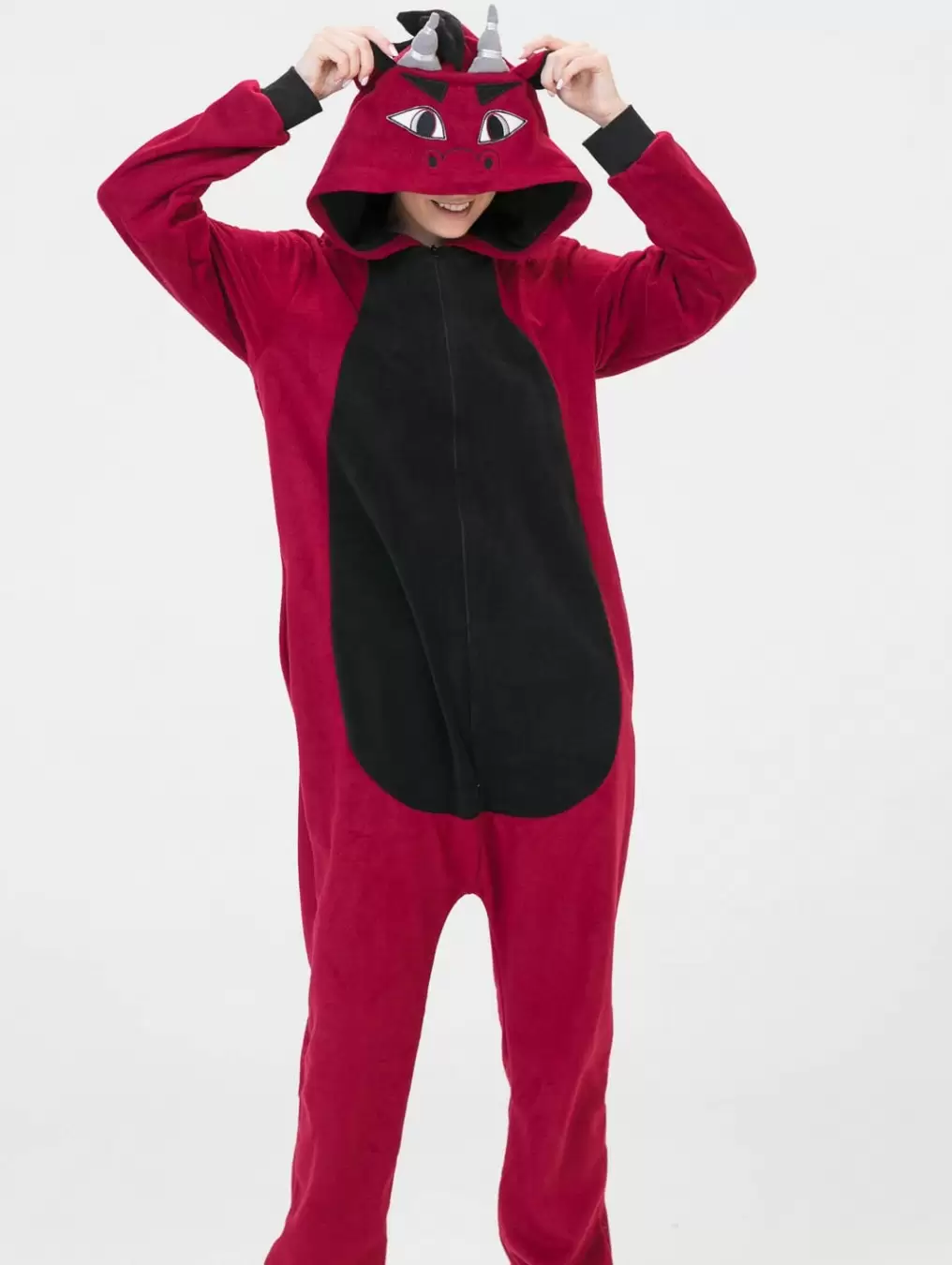 Детская пижама Дракон красный, кигуруми (изображение 1)