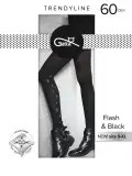Gatta FLASH & BLACK 02, фантазийные колготки (изображение 1)