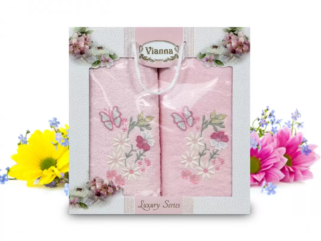 Vianna Luxury Series 8014-05, набор полотенец 2 шт. (изображение 1)