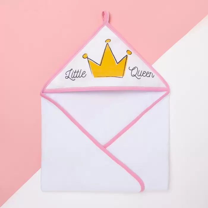 Крошка Я Little queen, полотенце детское (изображение 1)