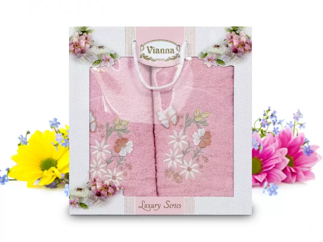 Vianna Luxury Series 8014-06, набор полотенец 2 шт. (изображение 1)