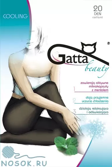 Gatta Body Cooling 20, фантазийные колготки (изображение 1)