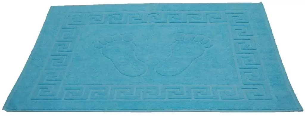 Roseberry Blue (голубой), полотенце-коврик для ног (изображение 1)