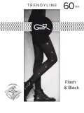 Gatta FLASH & BLACK 03, фантазийные колготки (изображение 1)