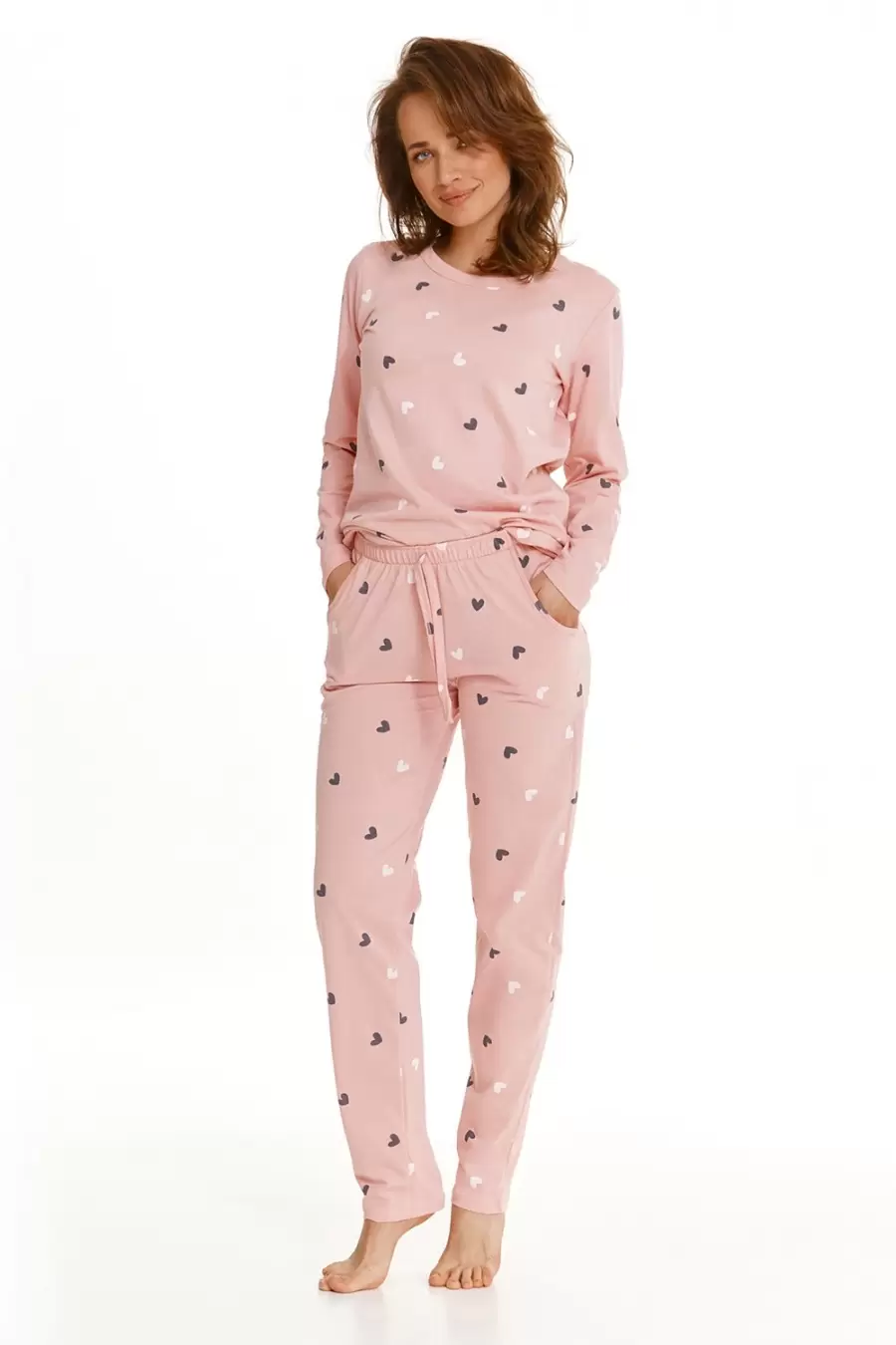 Taro 22W Luna 2555-01, пижама с брюками (M розовый) (изображение 1)