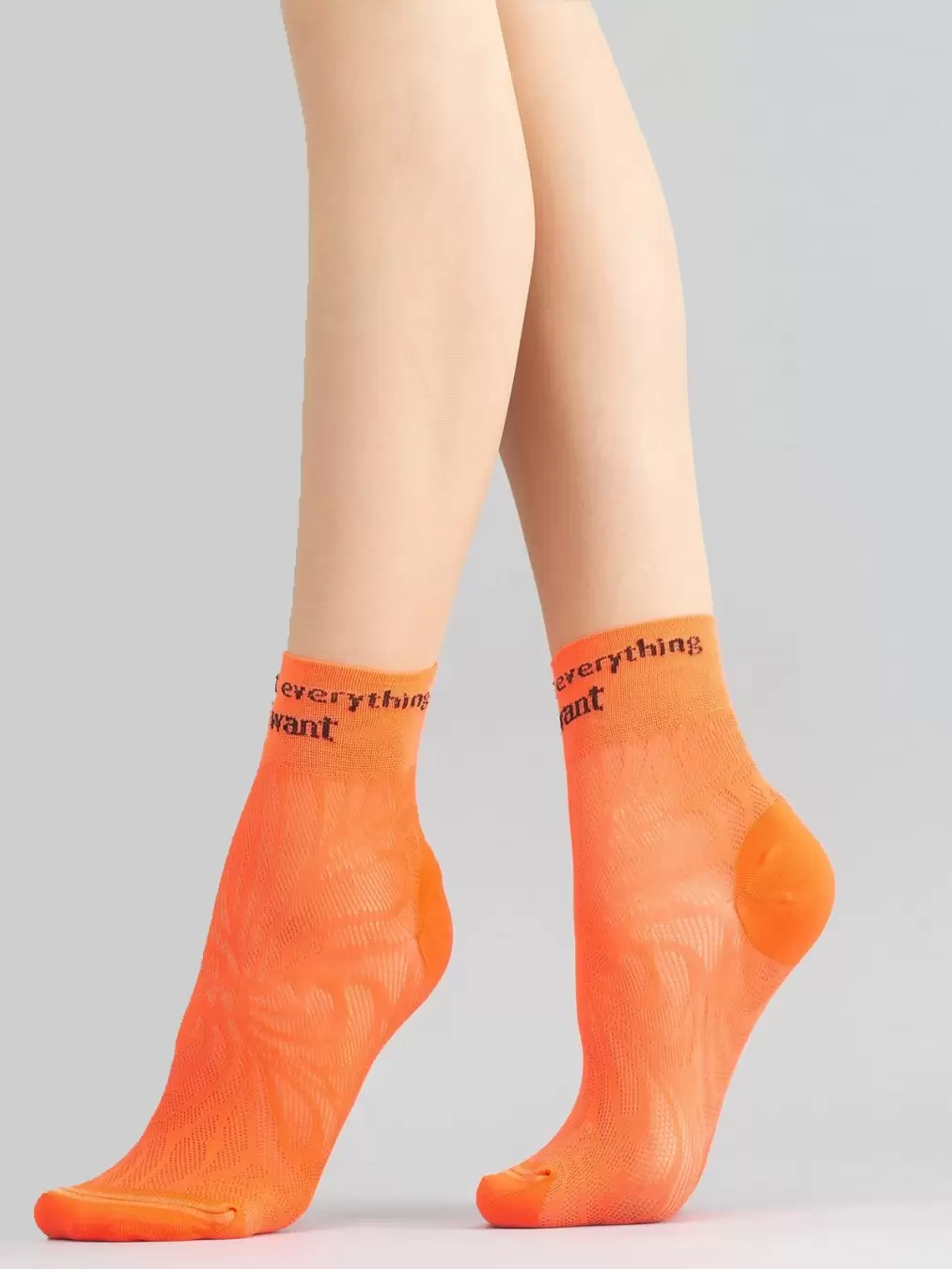 Giulia WS2 NEON PA 009, носки женские (orange=uni) (изображение 1)