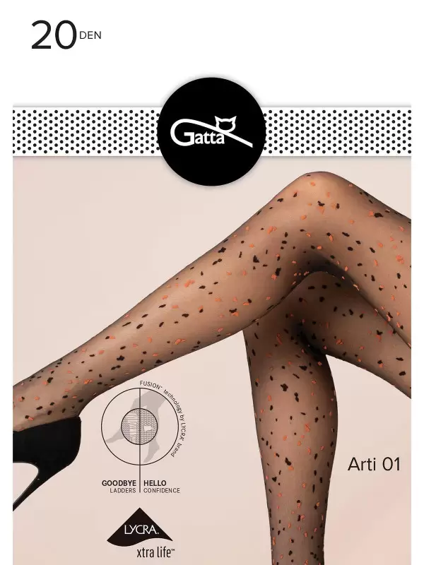 Gatta ARTI 01, фантазийные колготки (изображение 1)
