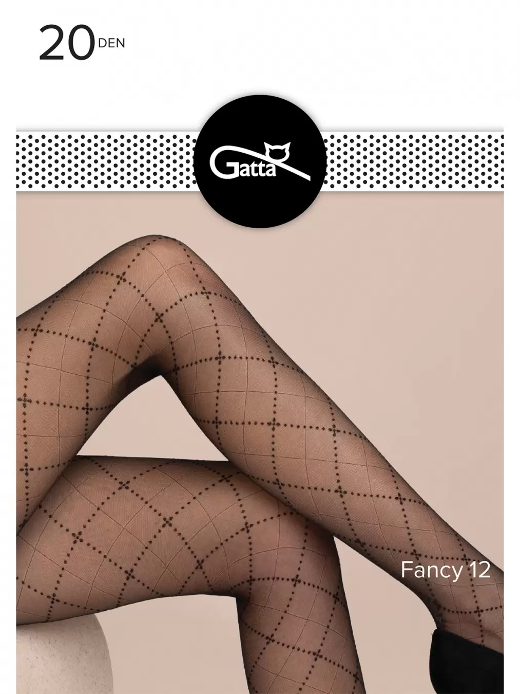 Gatta FANCY 12, фантазийные колготки (изображение 1)