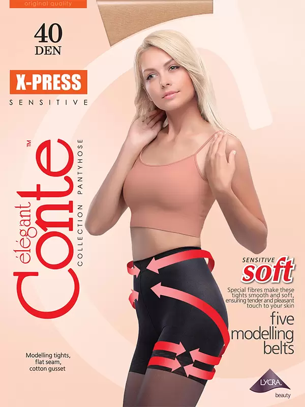 Conte X-press 40 XL, колготки (изображение 1)