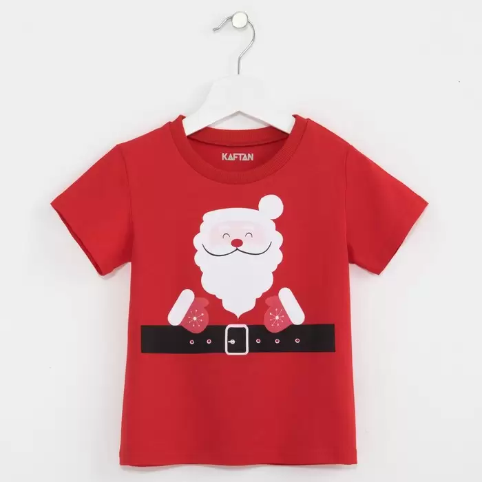 KAFTAN Дед Мороз, футболка для мальчика (изображение 1)