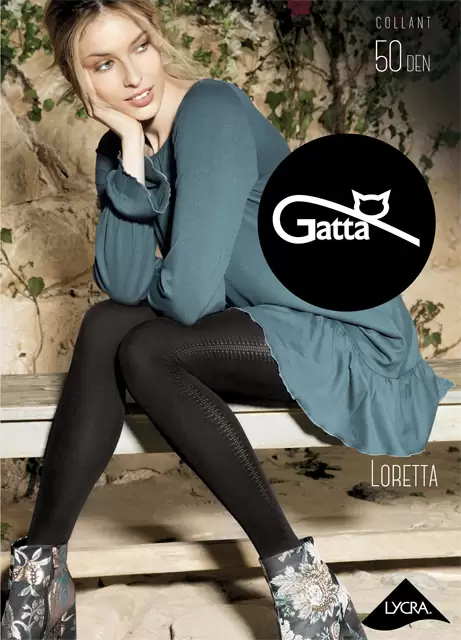Gatta LORETTA 111, фантазийные колготки (изображение 1)