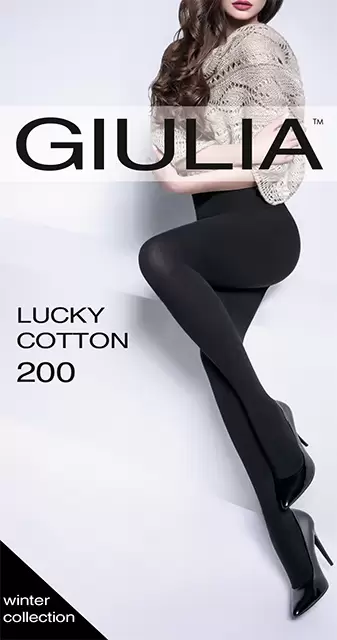 Giulia LUCKY COTTON 200, колготки РАСПРОДАЖА (изображение 1)