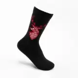 Hobby Line Олень чёрный, женские носки (изображение 1)