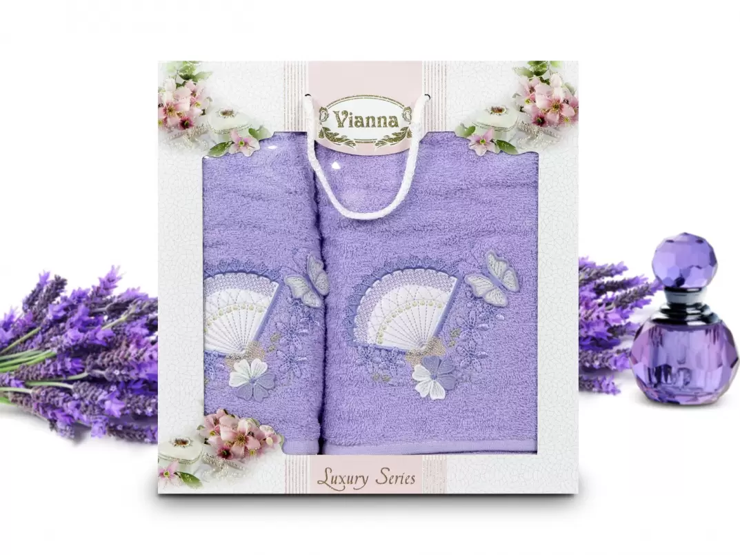 Vianna Luxury Series 8060-05, набор полотенец 2 шт. (изображение 1)