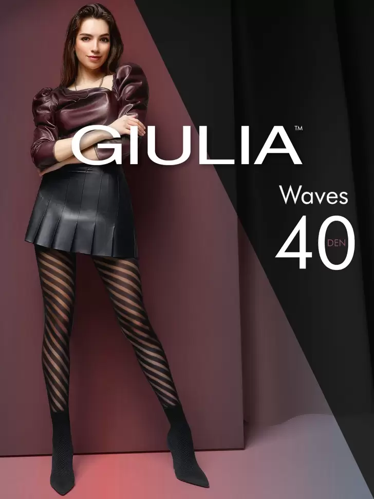 Giulia WAVES 01, фантазийные колготки (изображение 1)