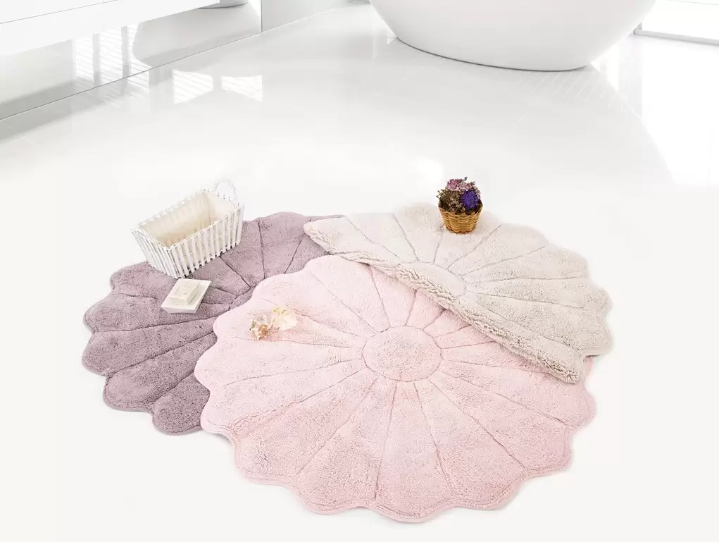 Irya DAISY Purple (фиолетовый), коврик для ванной (изображение 1)