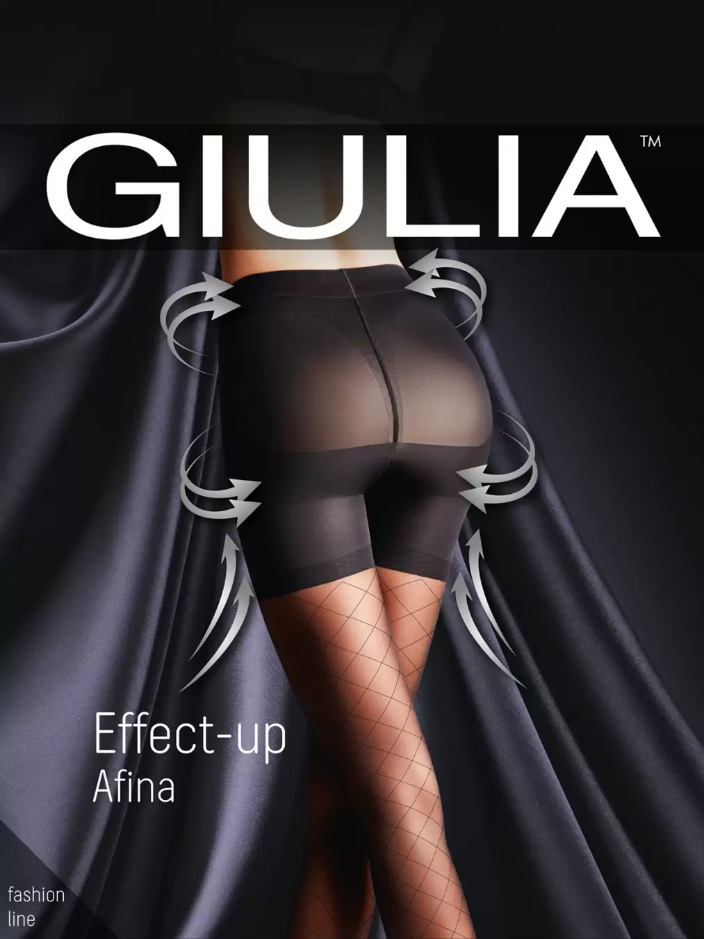 Giulia EFFECT UP AFINA, фантазийные колготки (изображение 1)