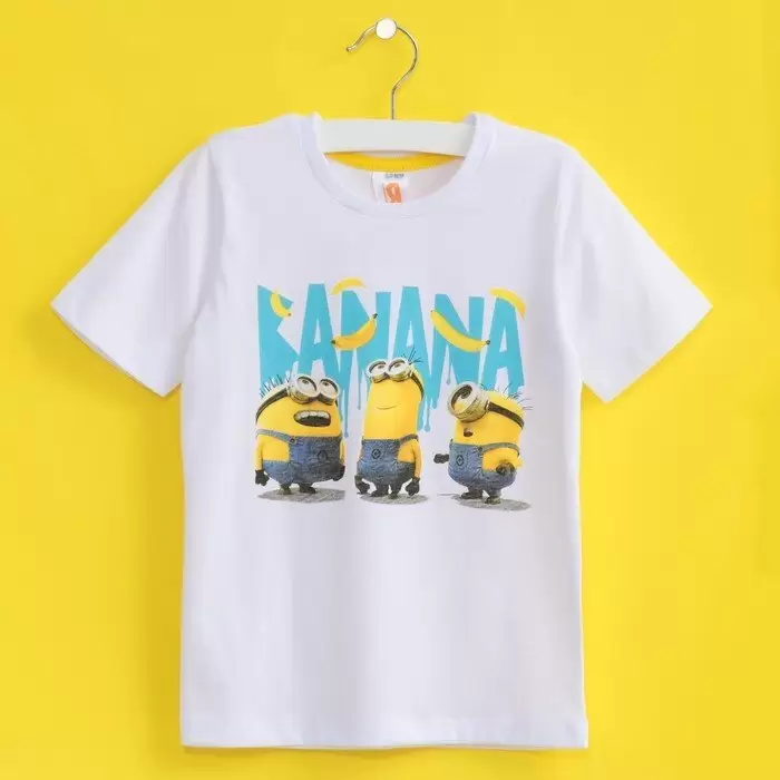 Гадкий Я Миньон с бананами, футболка для мальчика (изображение 1)