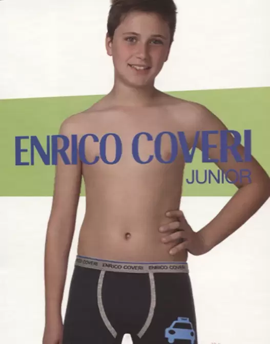 ENRICO COVERI EB4059 JUNIOR BOXER, трусы для мальчиков (изображение 1)
