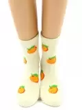 Hobby Line 2208-9, носки махровые-пенка Апельсины (изображение 1)