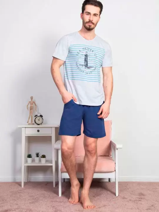 Vienetta Gazzaz 811326 0000, комплект мужской с шортами (изображение 1)