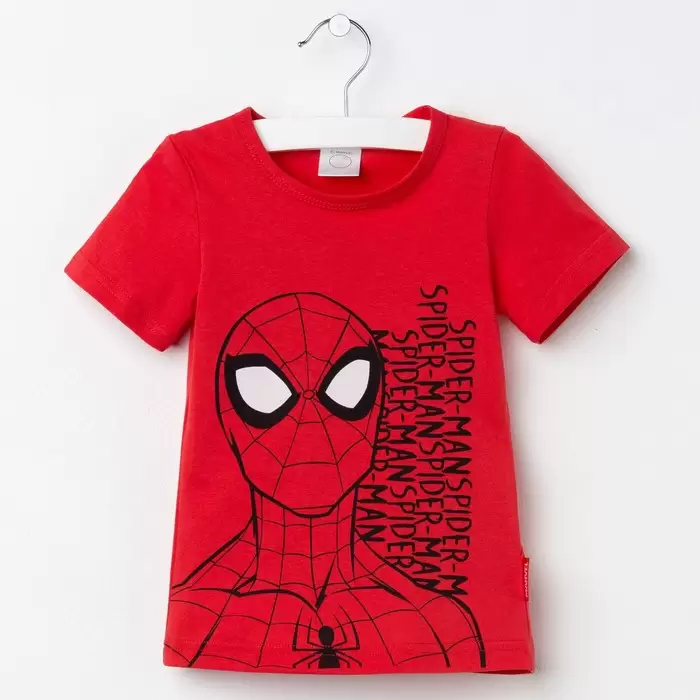 Marvel Человек паук, футболка для мальчика (изображение 1)
