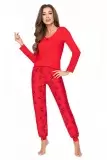 Donna Mika Pyjamas Red, пижама с брюками (изображение 1)