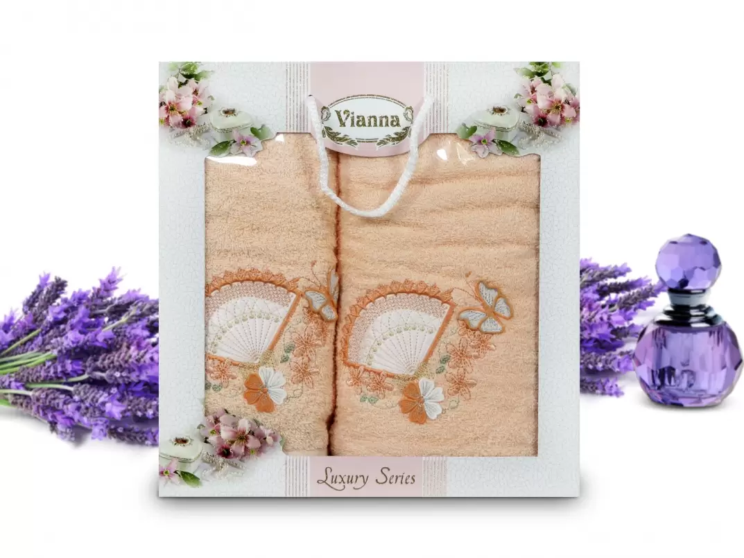 Vianna Luxury Series 8060-04, набор полотенец 2 шт. (изображение 1)