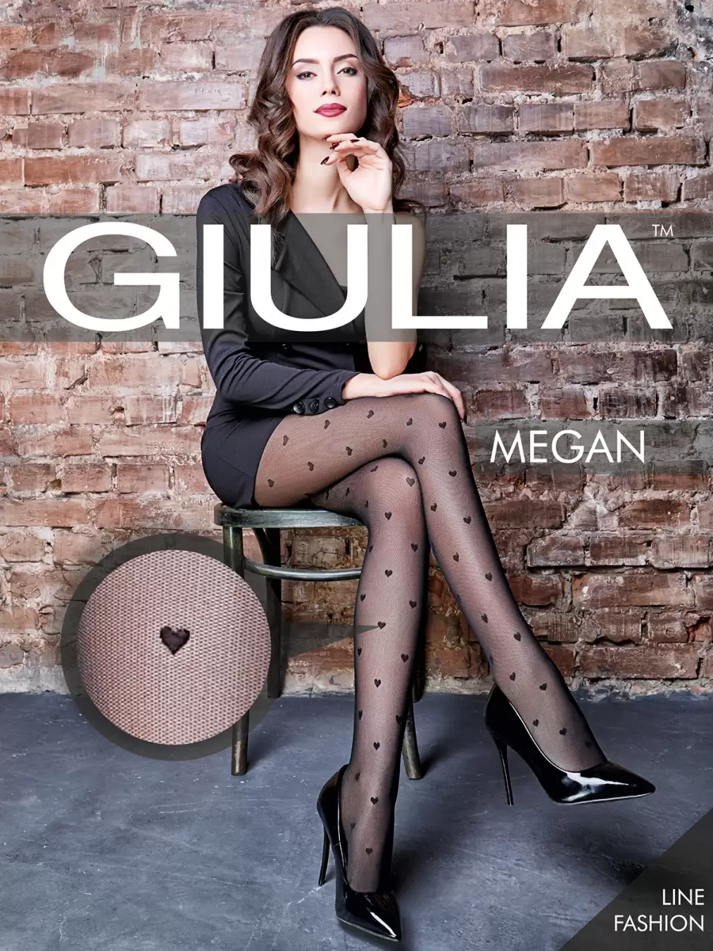 Giulia MEGAN 01, фантазийные колготки (изображение 1)