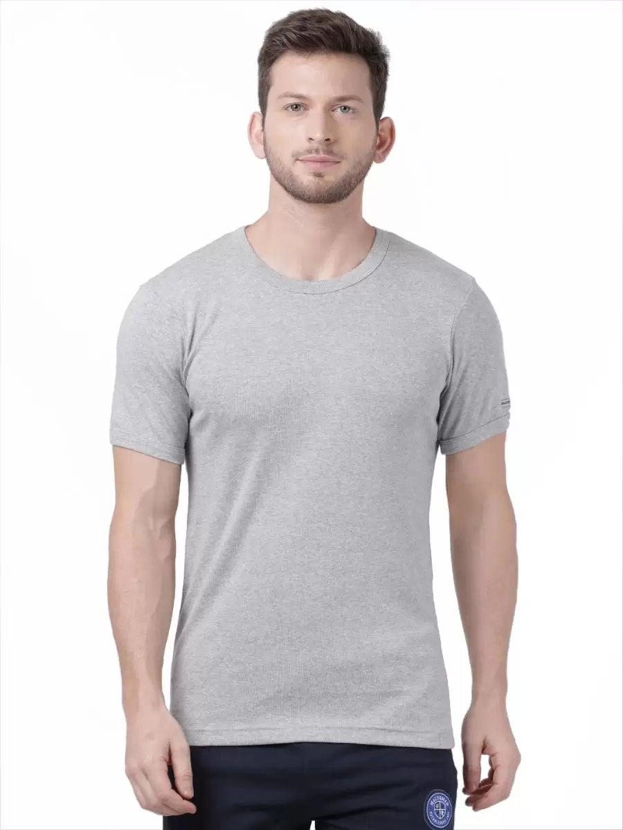 Macroman MS301 Grey Melange, футболка мужская (grey melange=XL) (изображение 1)