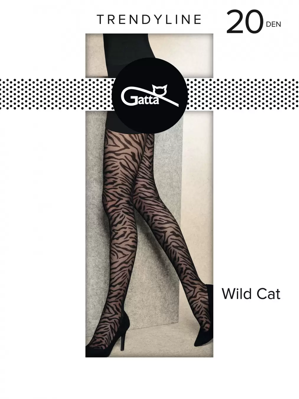 Gatta WILD CAT 03, фантазийные колготки (изображение 1)
