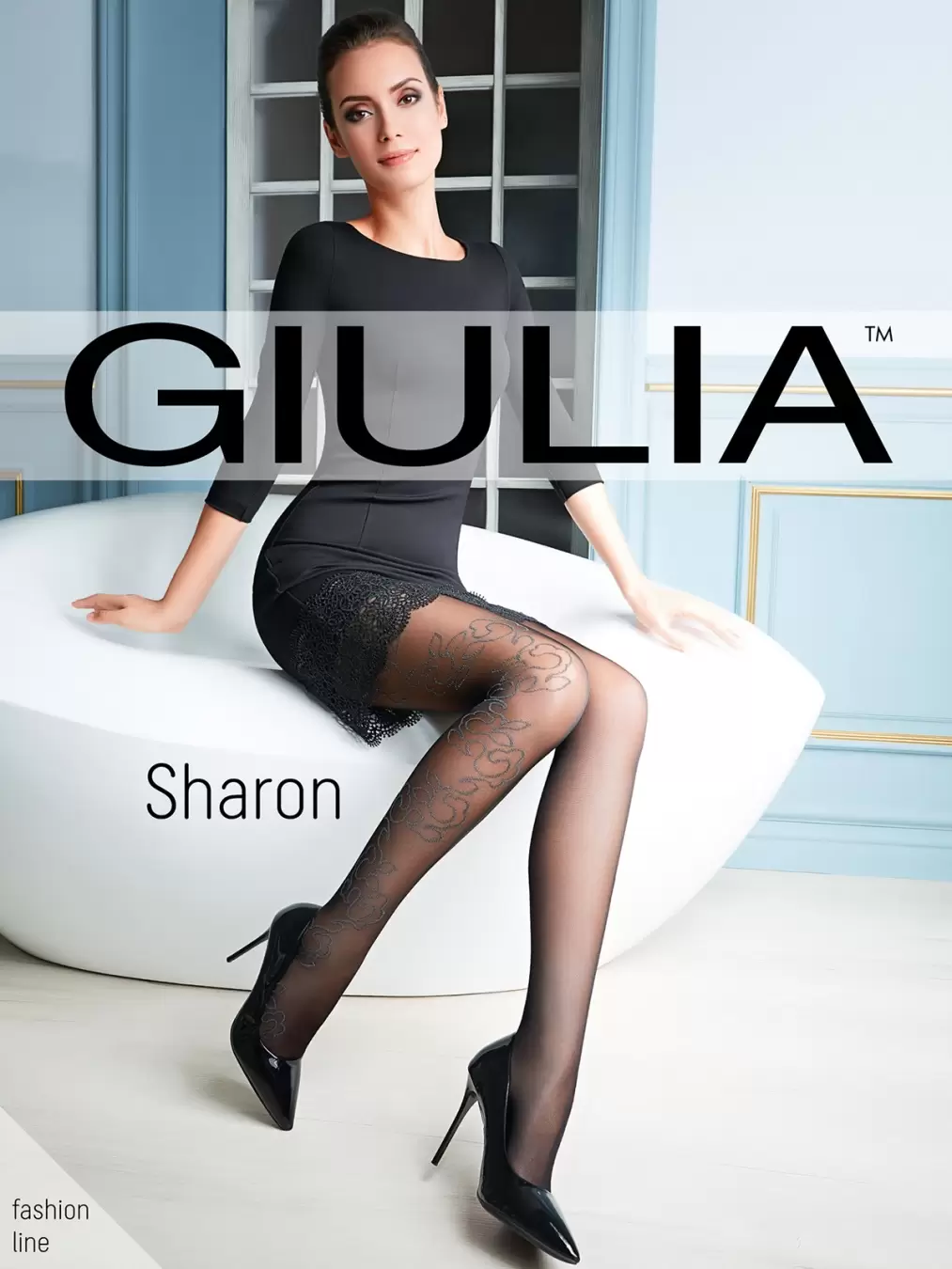 Giulia SHARON 02, фантазийные колготки (изображение 1)