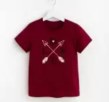 KAFTAN Love, красная футболка для девочки (изображение 1)