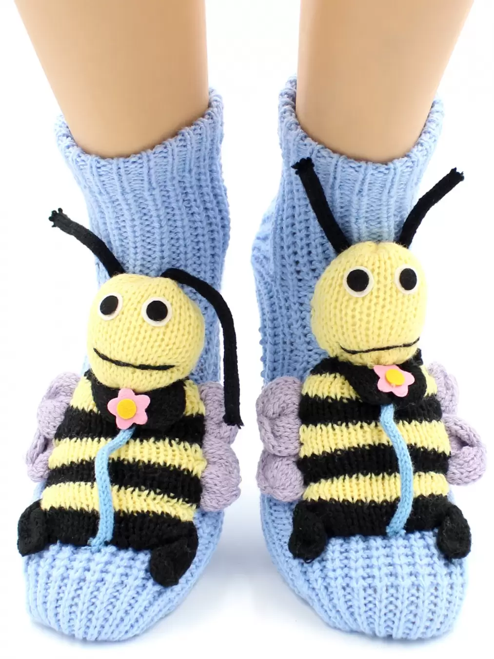 Hobby Line 093, носки вязаные АВС Пчелка (изображение 1)