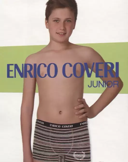 ENRICO COVERI EB4055 JUNIOR BOXER, трусы для мальчиков (изображение 1)